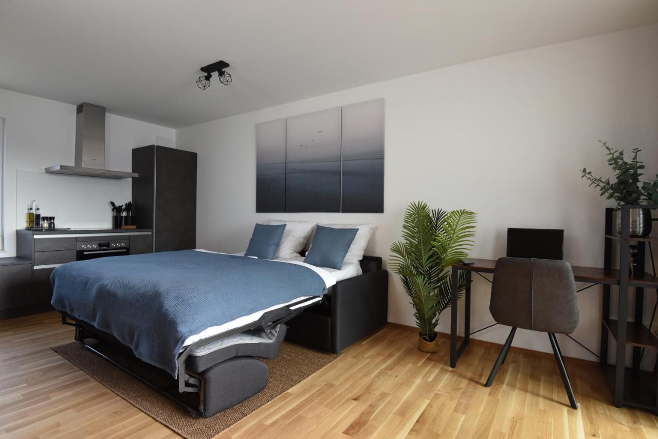Inhomevision Neubau, Design, Balkon, Barrierefrei, Wlan Маркгронинген Экстерьер фото